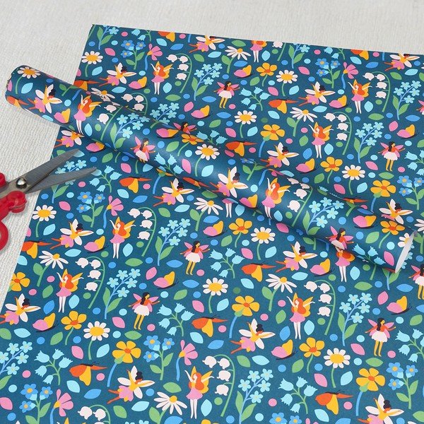 Darilni papir v kompletu 5 ks Fairies in the Garden – Rex London-image-1