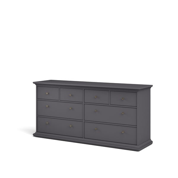 Siva nizka komoda 183x87 cm Paris – Tvilum-image-2