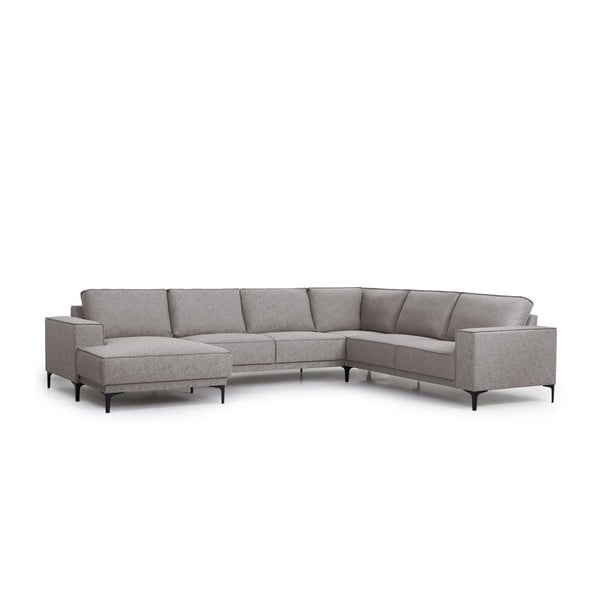 Siva kotna sedežna garnitura (levi kot/v obliki črke "U") Copenhagen – Scandic-image-2