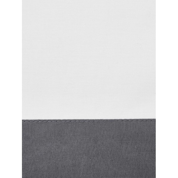 Bela okrasna prevleka za blazino iz bombažnega perkala Westwing Collection, 40 x 80 cm-image-1