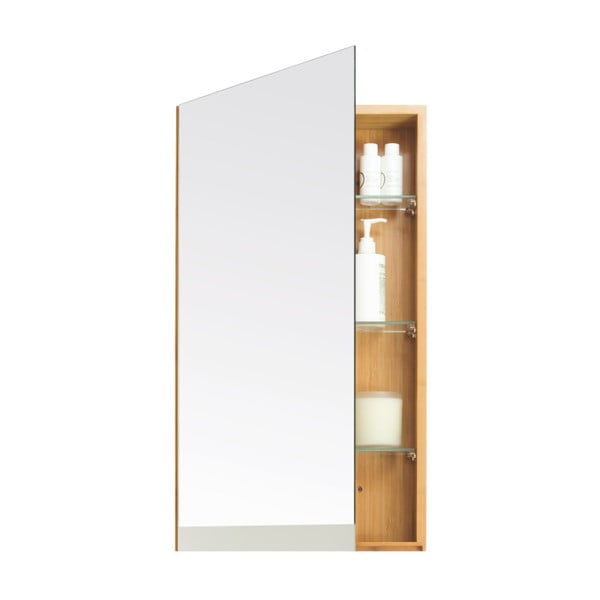 Bambusova kopalniška omarica z ogledalom Wireworks Arena Bamboo