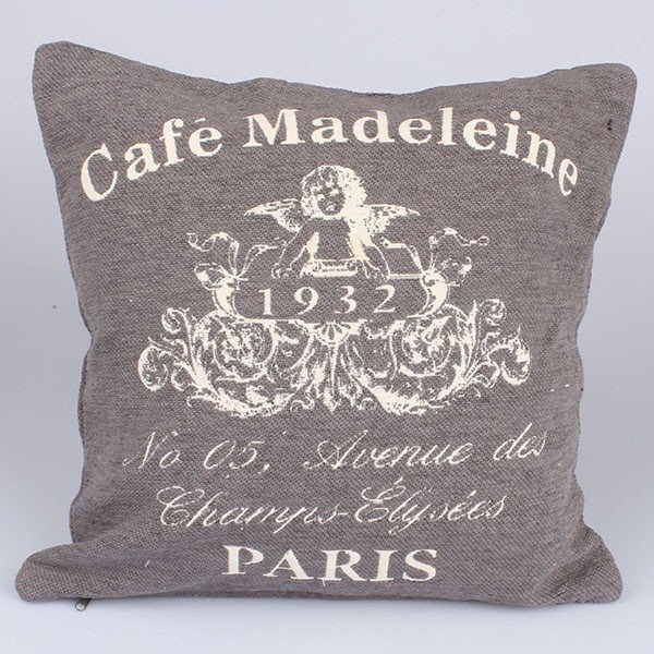 Prevleka za blazino Café Paris, bež
