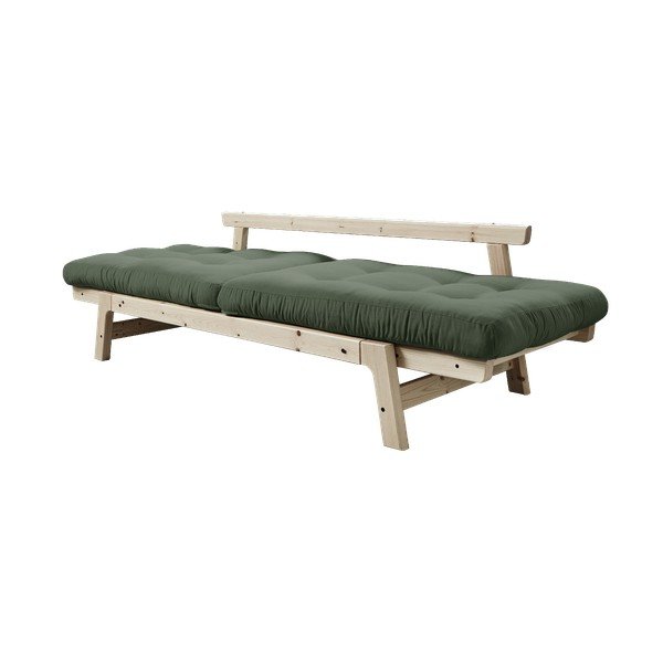 Raztegljiv kavč Karup Design Step Natural Clear/Olive Green-image-4