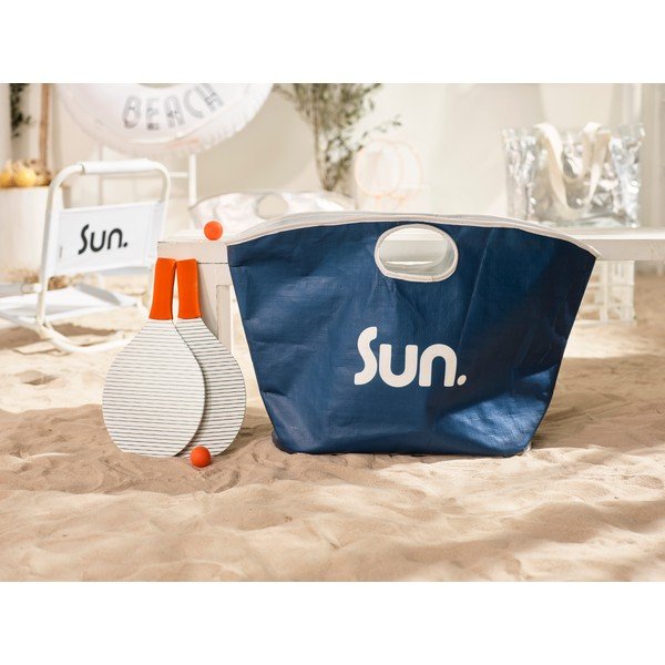 Modra torba za na plažo Sunnylife Everything Bag-image-3