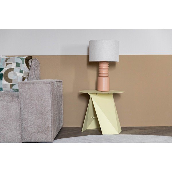 Kovinska okrogla stranska mizica 45x46 cm Foldy – Zuiver-image-4