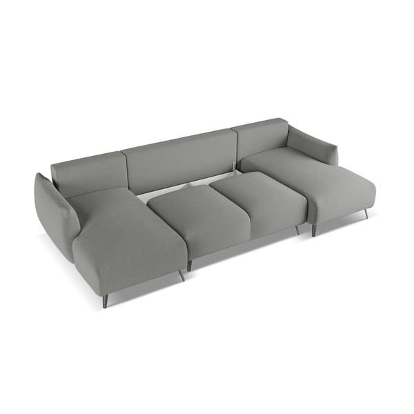 Svetlo siva kotna sedežna garnitura Malie – Makamii-image-3