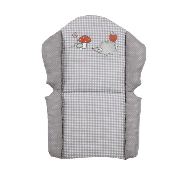 Siva blazina za otroški stolček Adam & Eule – Roba