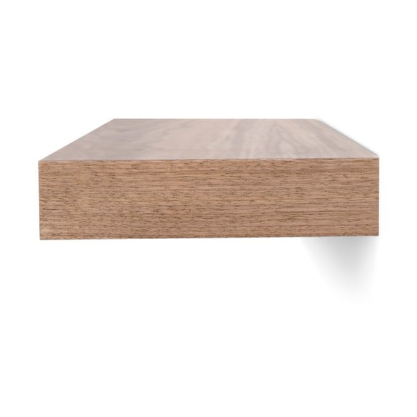 Polica iz orehovega furnirja TemaHome Balda, dolžina 120 cm-image-4