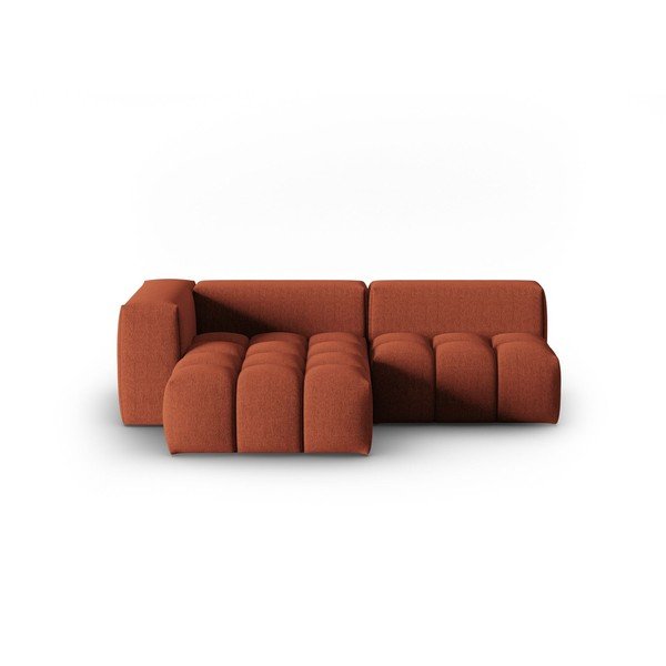 Kotna sedežna garnitura v barvi terakote (levi kot/z ležalnikom) Verona – Cosmopolitan Design-image-2