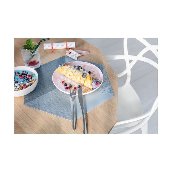 Belo-roza porcelanast krožnik Villeroy & Boch Uni, ⌀ 24 cm-image-2