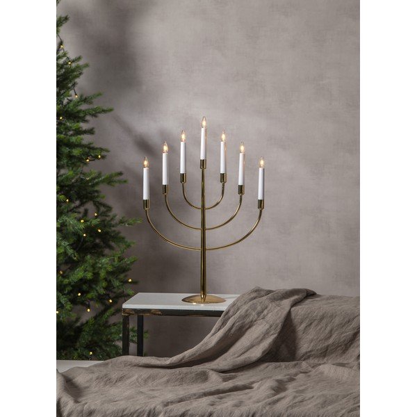 Božična svetlobna dekoracija v zlati barvi Titus – Star Trading-image-1
