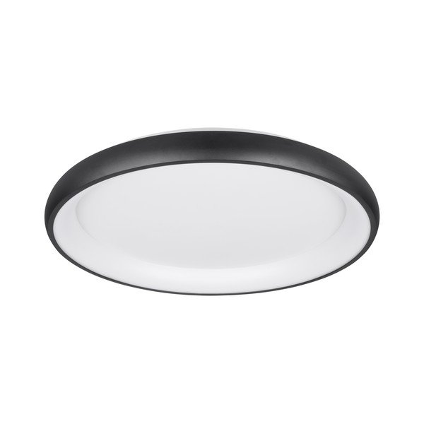 Črna LED zatemnitvena stropna svetilka Cardona – Trio