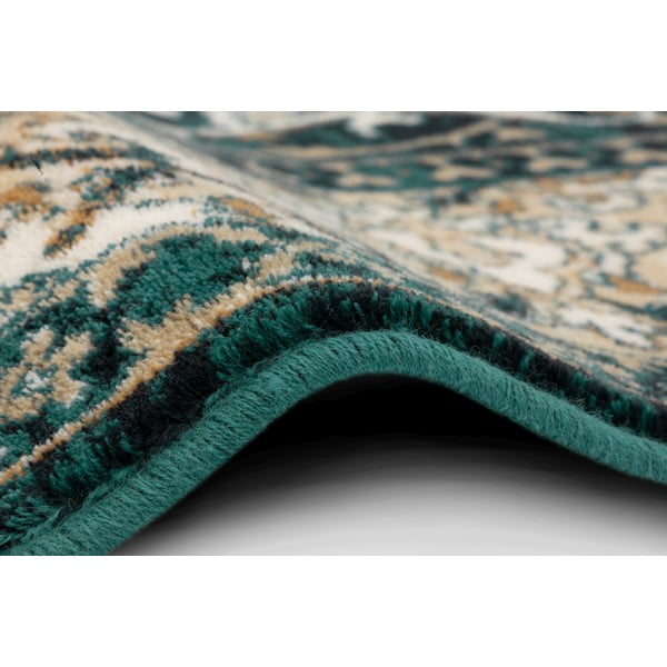 Zelena volnena preproga 160x240 cm Lauren – Agnella-image-2