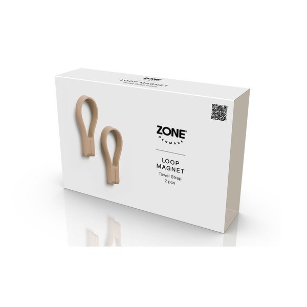 Bež sponke za brisače v kompletu 2 ks z namestitvijo brez vrtanja Loop – Zone-image-3