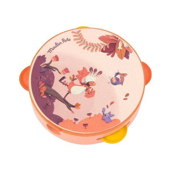 Glasbena igrača Tambourine – Moulin Roty-image-1