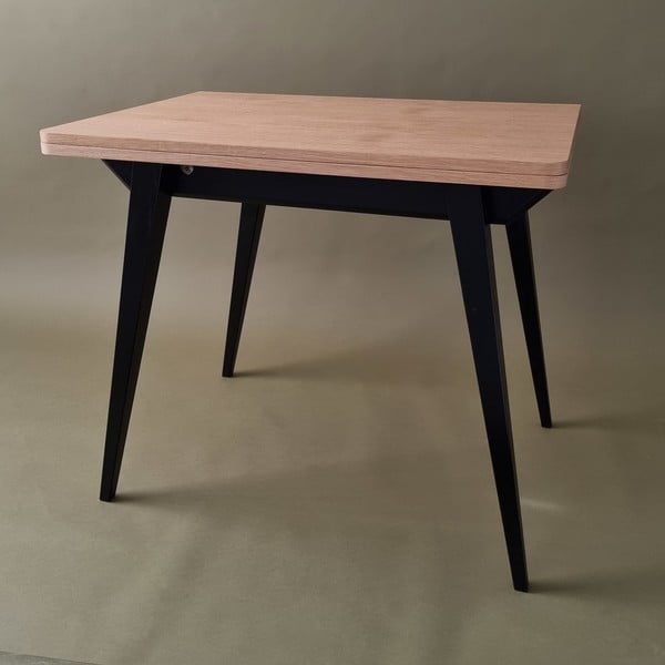 Raztegljiva jedilna miza z mizno ploščo v jesenovem dekorju 65x90 cm Envelope – Ragaba-image-3