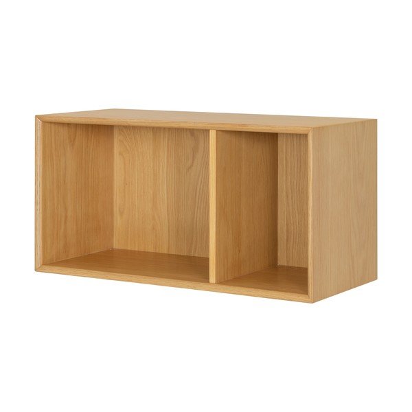 Sistem modularnih polic v hrastovem dekorju v naravni barvi 70x36 cm Z  – Tenzo-image-4