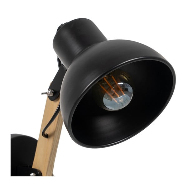 Črna/naravna stenska svetilka – Ixia-image-3