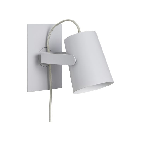 Svetlo siva stenska svetilka Ardent – Hübsch