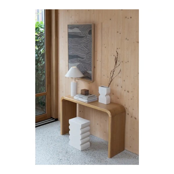 Stranska mizica v naravni barvi 38x120 cm Brave – Zuiver-image-1