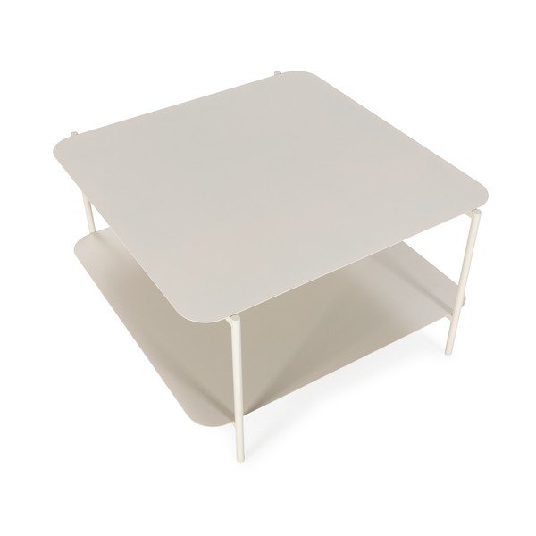 Kremno bela kovinska klubska mizica 70x73 cm Beatrix – MOME-image-4