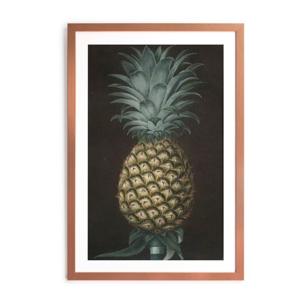 Slika v okvirju Velvet Atelier Pineapple, 60 x 40 cm