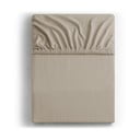 Svetlo rjava napenjalna rjuha iz jerseyja 200x200 cm Amber – Restilo