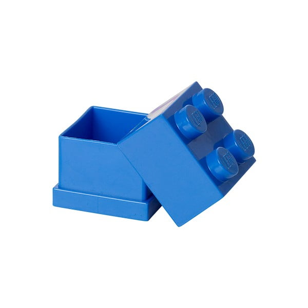 Modra škatla za shranjevanje LEGO® Mini Box-image-1