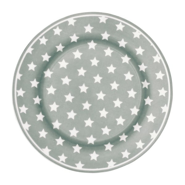 Krožnik Star Grey, 20,5 cm