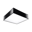 Črna stropna svetilka Sollux Mitra Ceiling