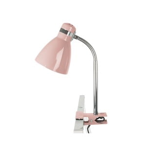 Rožnata namizna svetilka s sponko Leitmotiv Študija