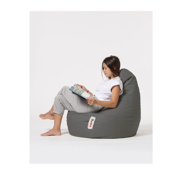 Temno siva vrtna sedežna vreča Drop – Floriane Garden-image-2