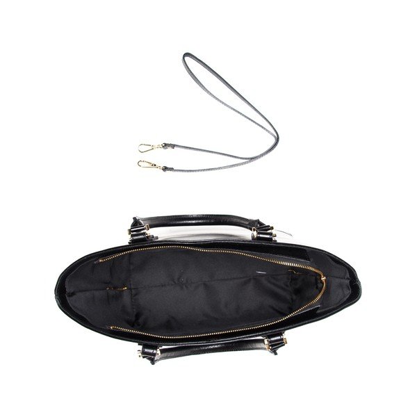 Usnjena torbica Carla Ferreri 351 Nero-image-1