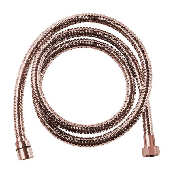 Rožnata medeninasta cev za tuš Powerflex – Sapho