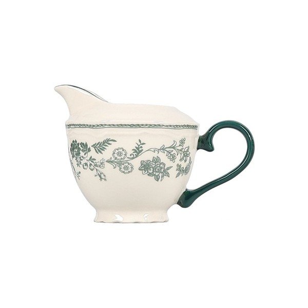 Zelen/slonokoščen porcelanast vrč za mleko 180 ml Cyril – S|P Collection-image-2