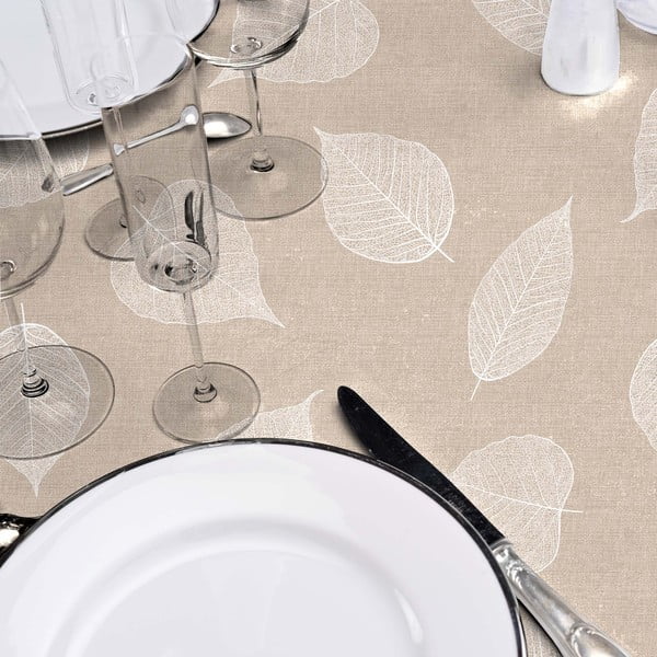 Povoščen namizni prt 140x240 cm Feuillys – douceur d'intérieur-image-1