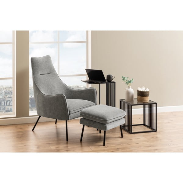 Kovinska stranska mizica 43x35 cm Strington – Actona-image-2