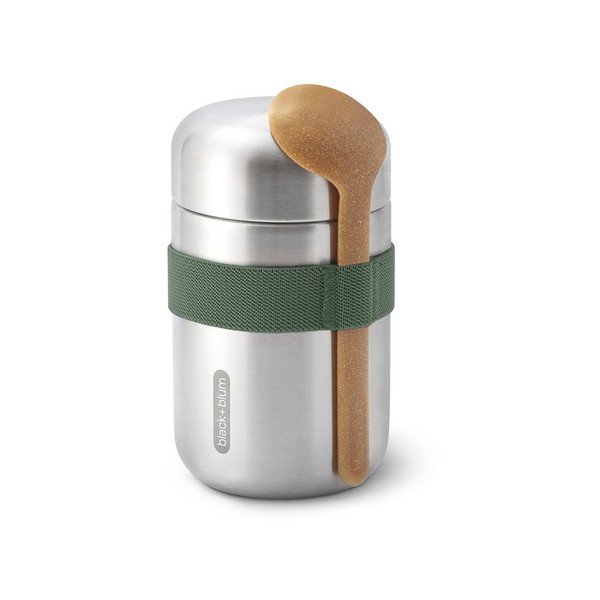 Termovka za hrano iz nerjavečega jekla v srebrni barvi 400 ml – Black + Blum