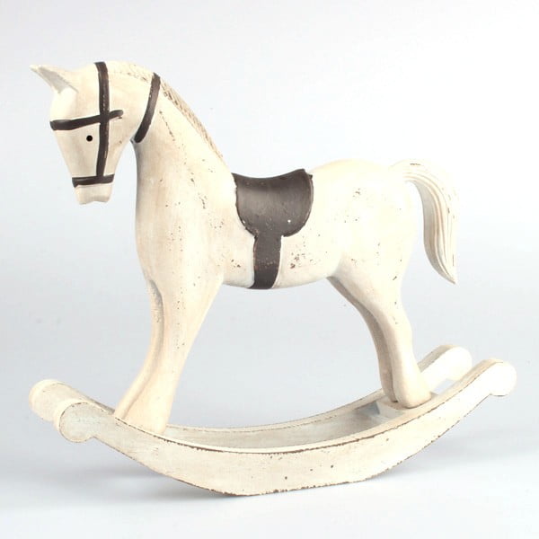 Leseni gugalni konj Dakls, dolžina 38 cm