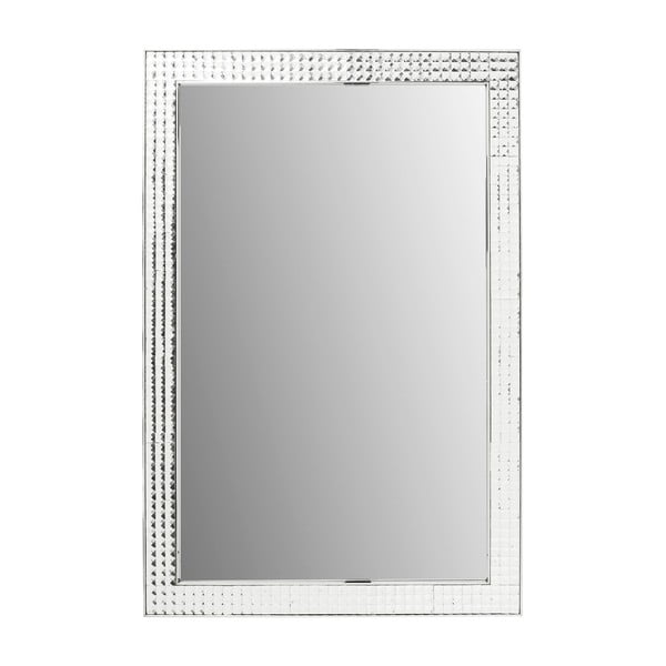 Stensko ogledalo Kare Design Crystals Chrome, 120 x 80 cm