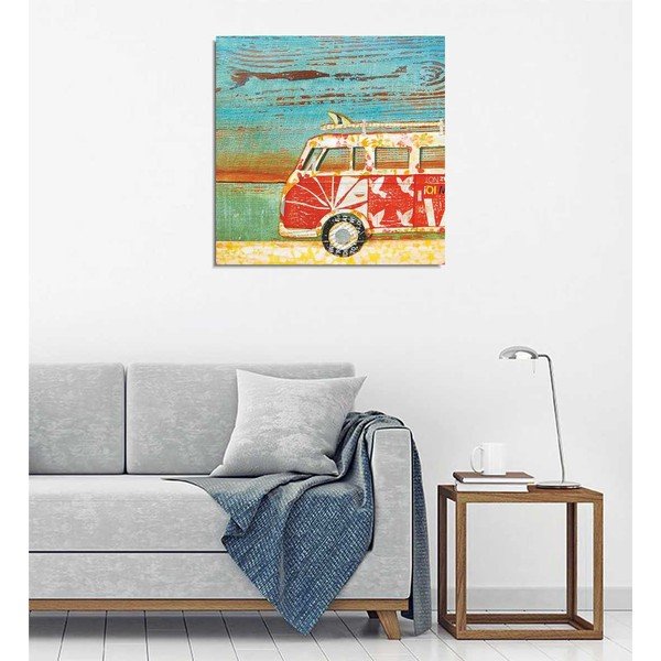 Stenska slika na platnu Van, 45 x 45 cm-image-1