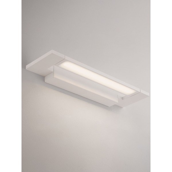 Mat bela aluminijasta LED stenska svetilka Livo – Nova Luce-image-2