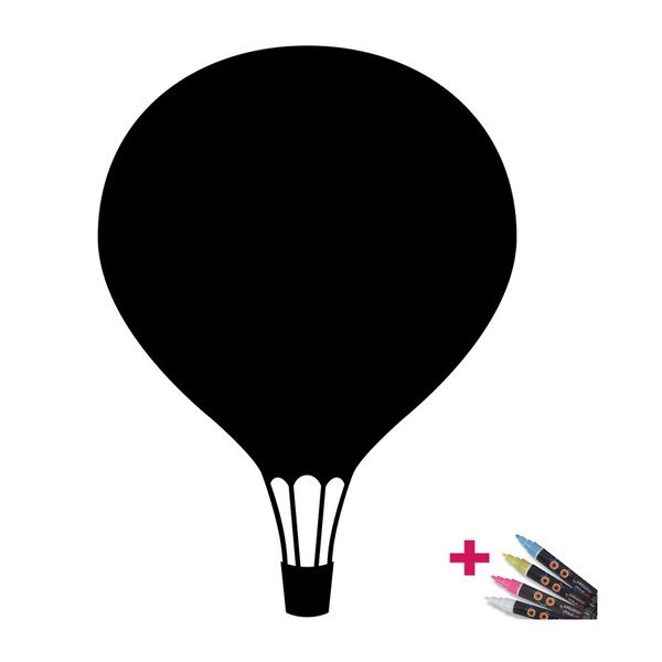 Namizna nalepka s 4 tekočimi kredami Balon Fanastick-image-2