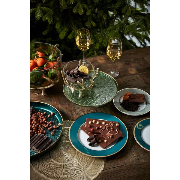 Porcelanast desertni krožnik ø 20,5 cm Ginger - Côté Table-image-1