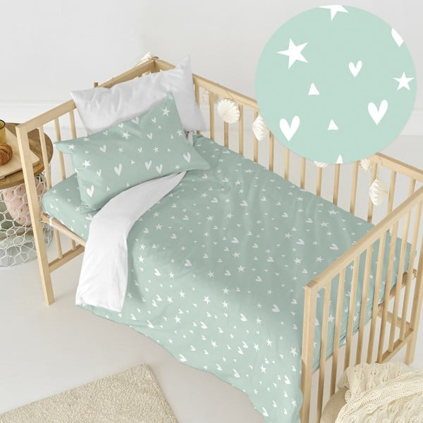 Bombažna otroška posteljnina za otroško posteljico 100x120 cm Fairy dust – Happy Friday