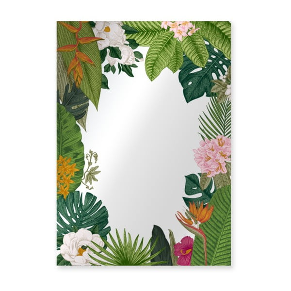 Stensko ogledalo Surdic Espejo Decorado Tropical Frame, 50 x 70 cm