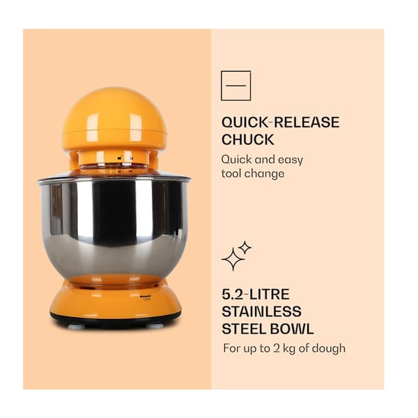 Oranžni kuhinjski robot Klarstein Bella-image-2