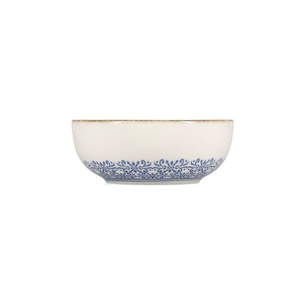 Bela/modra porcelanasta skledica za juho 710 ml Azul – BonBistro-image-3