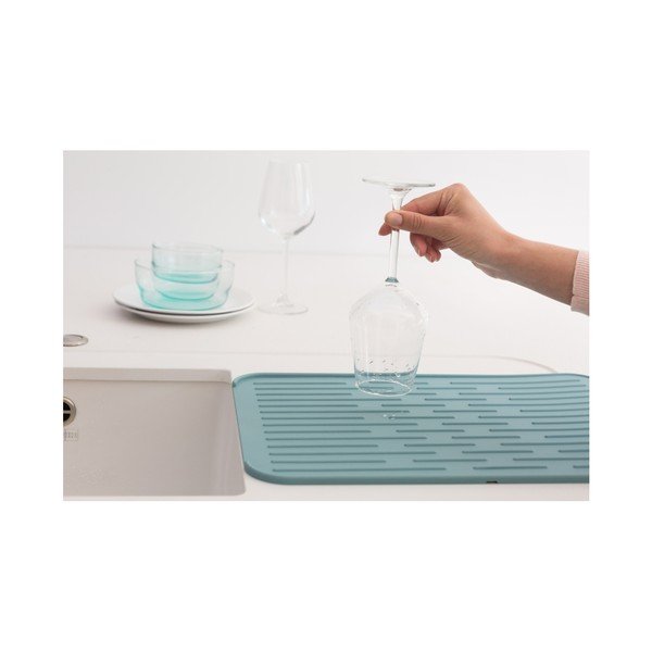 Modri silikonski pladenj za kapljice za Brabantia Dish-image-3