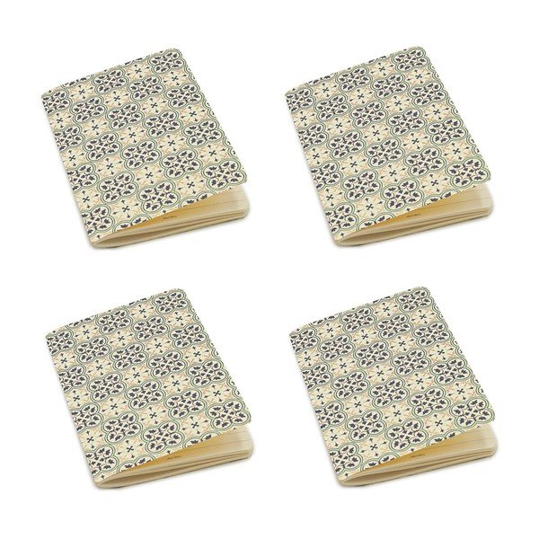 A6 zvezki v kompletu 192 stran 4 ks Quadrilobe – Kartos-image-1